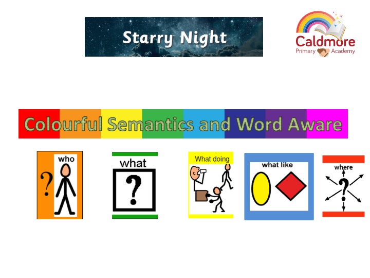 colourful semantics and word aware