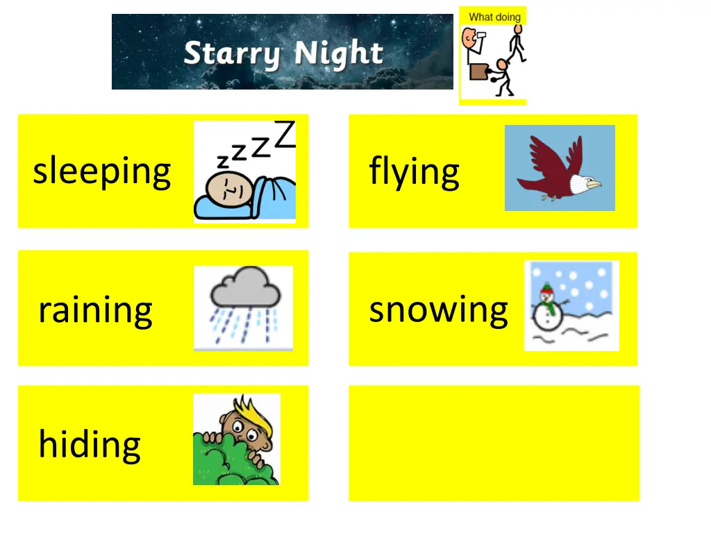 sleeping