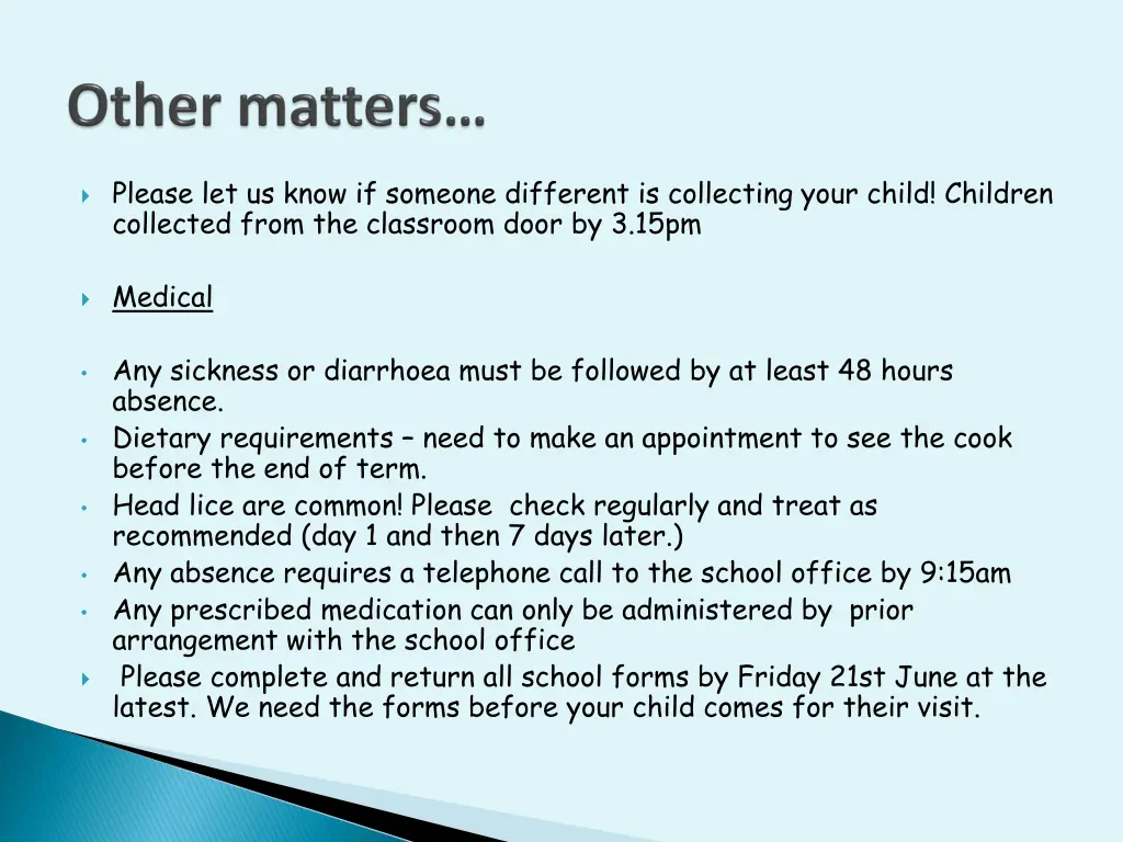 please let us know if someone different