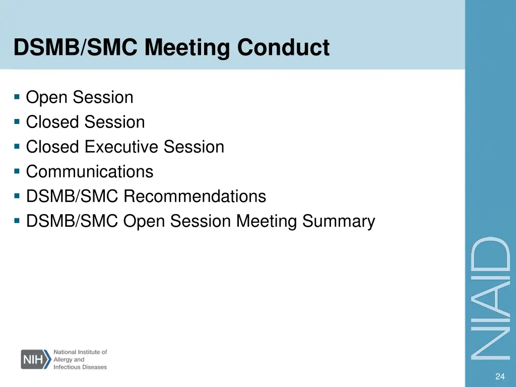 dsmb smc meeting conduct