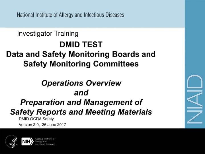 investigator training