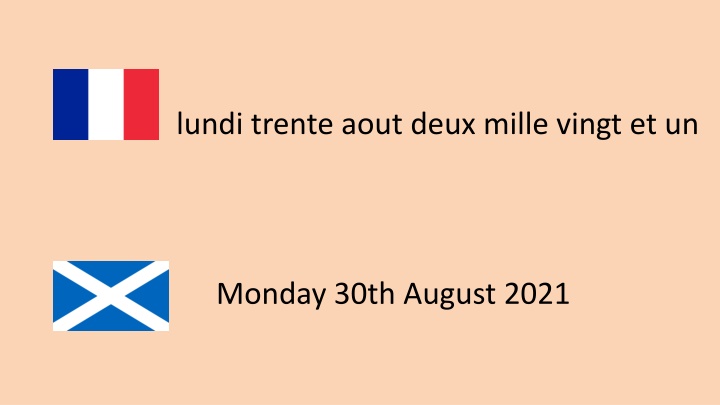 lundi trente aout deux mille vingt et un