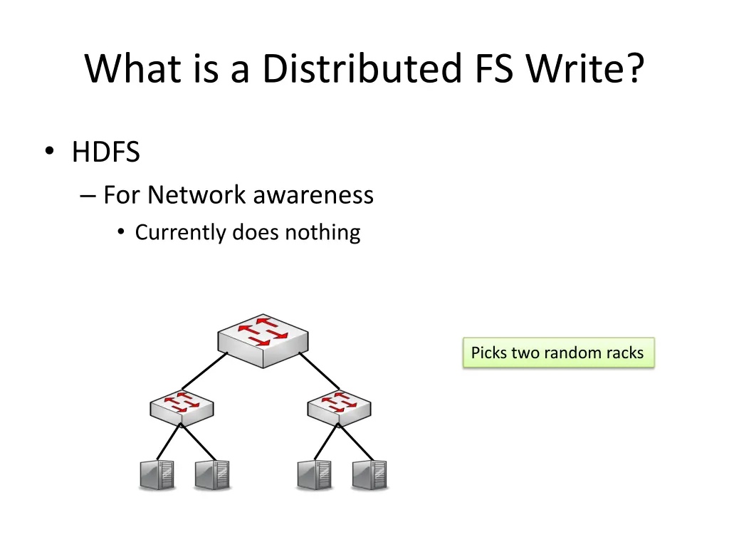 what is a distributed fs write 2