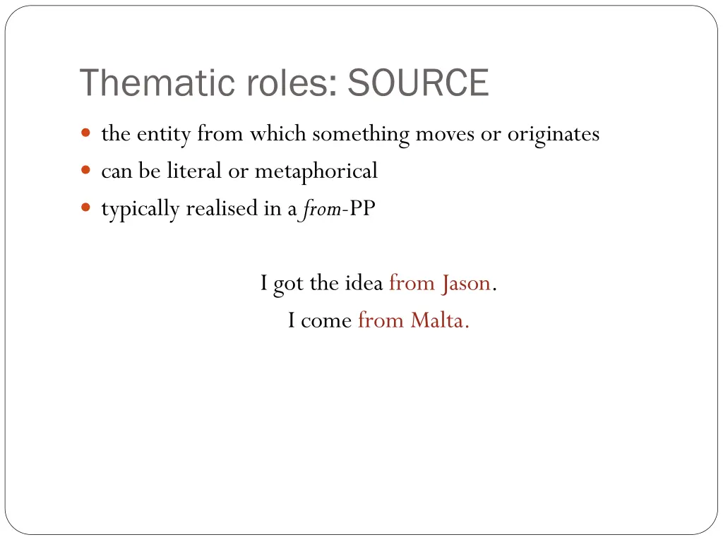 thematic roles source