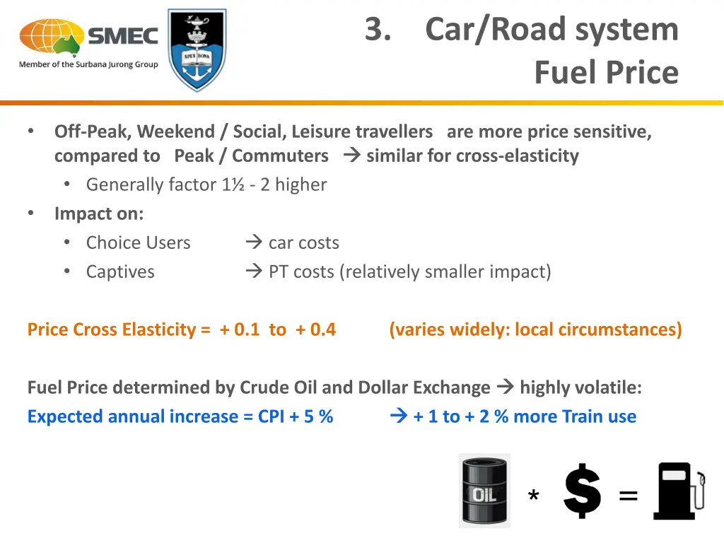 3 car road system