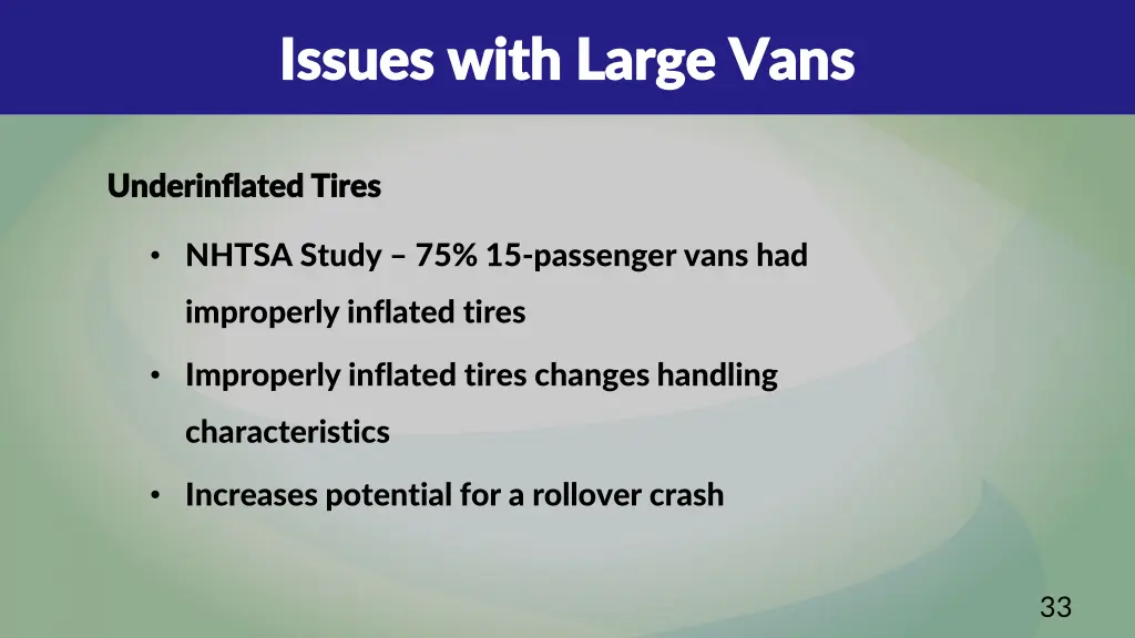 issues with large vans issues with large vans 1