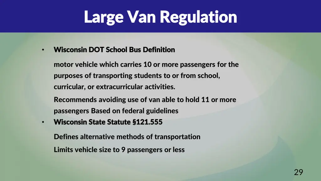 large van regulation large van regulation 2
