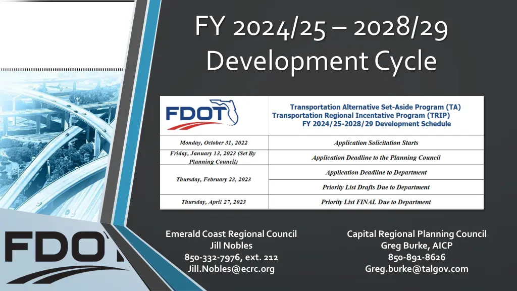 fy 2024 25 2028 29 development cycle