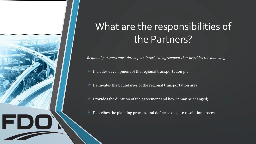 what are the responsibilities of the partners
