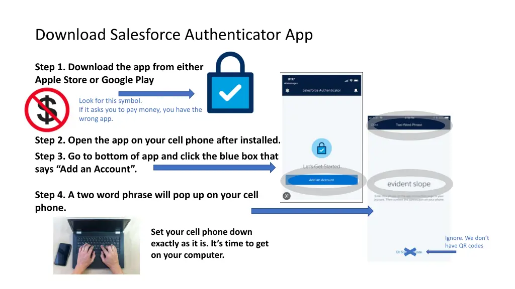 download salesforce authenticator app