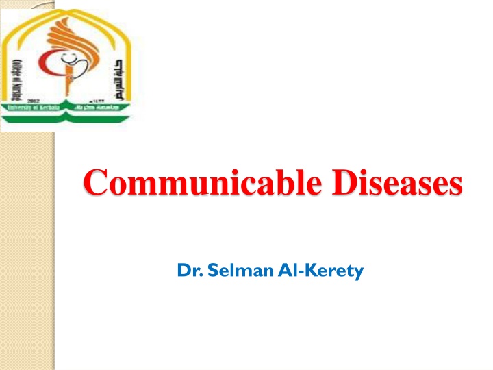 communicable diseases