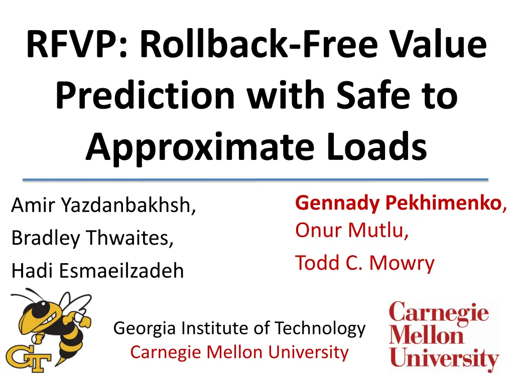 rfvp rollback free value prediction with safe 1