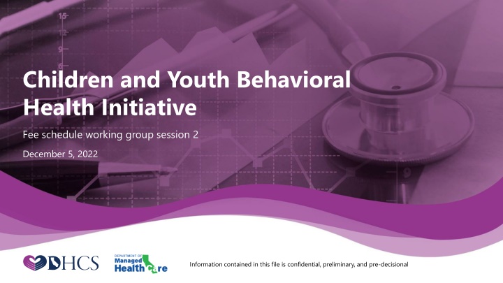 children and youth behavioral health initiative