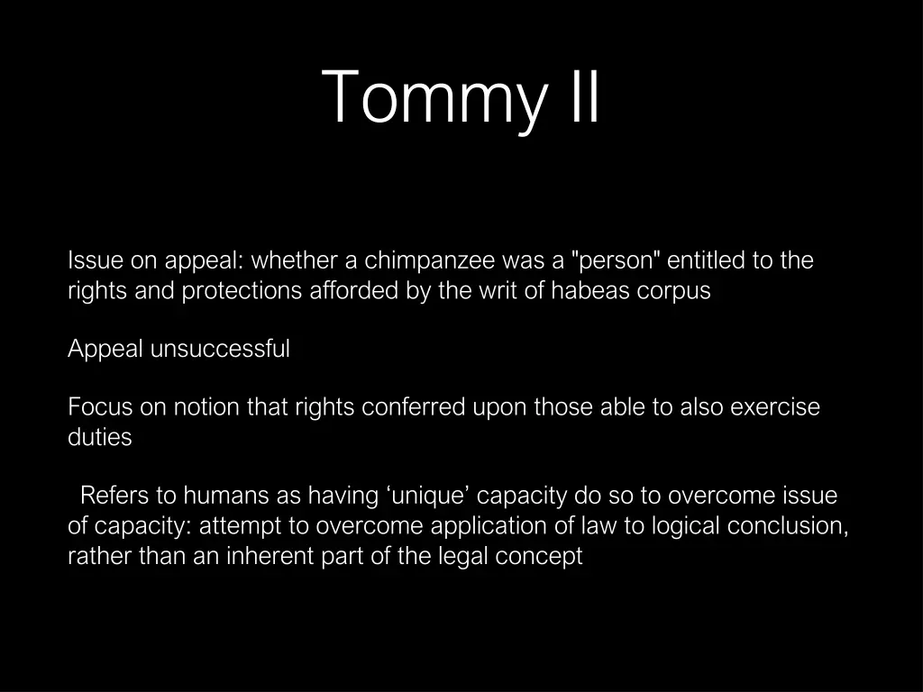 tommy ii