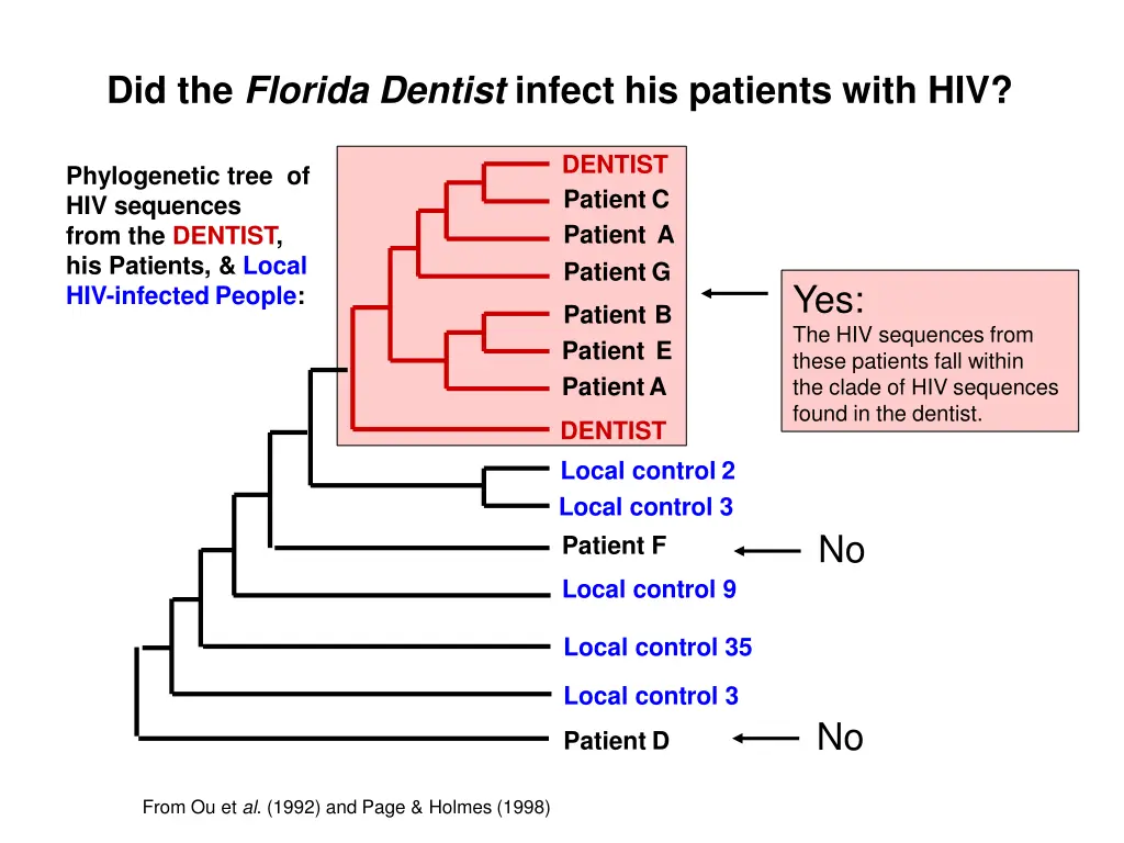 did the florida dentist infect his patients with