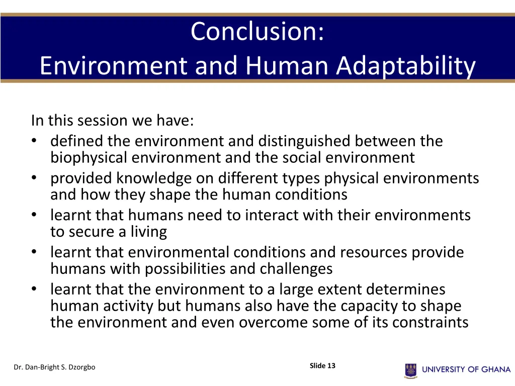 conclusion