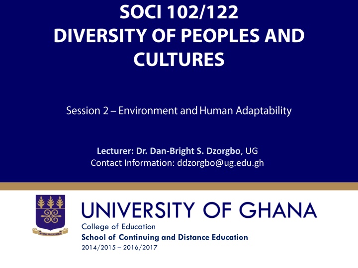 lecturer dr dan bright s dzorgbo ug contact