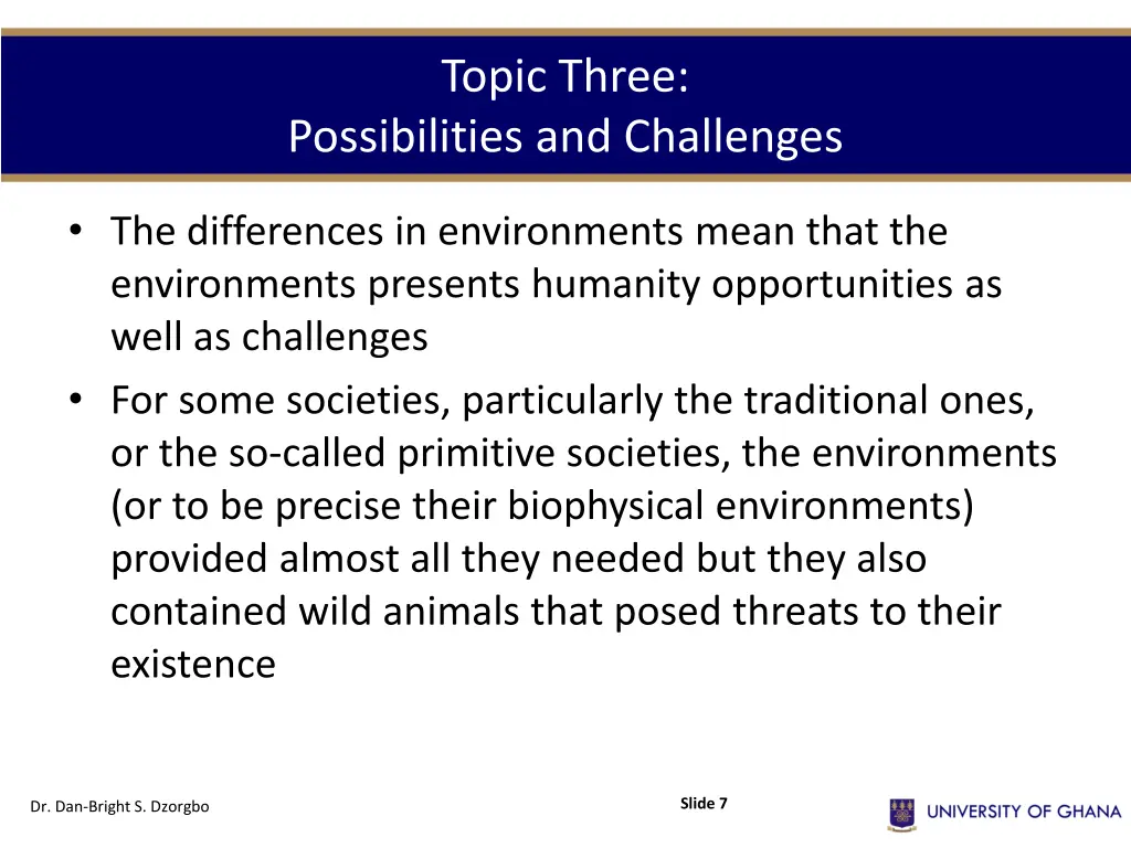 topic three