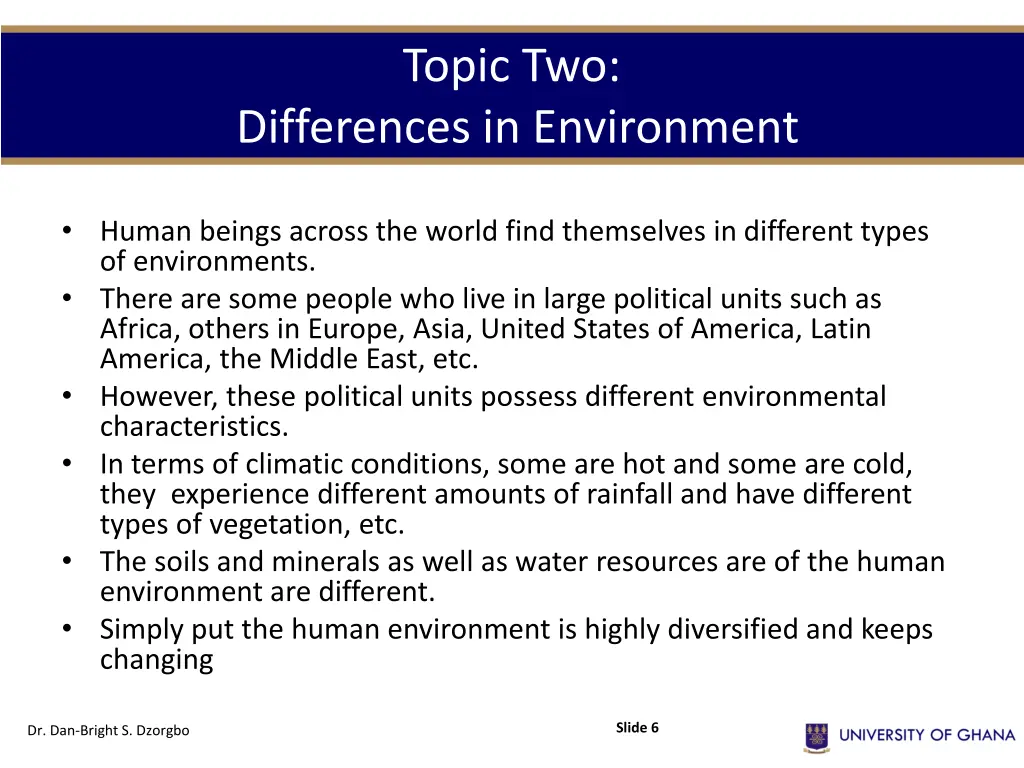 topic two