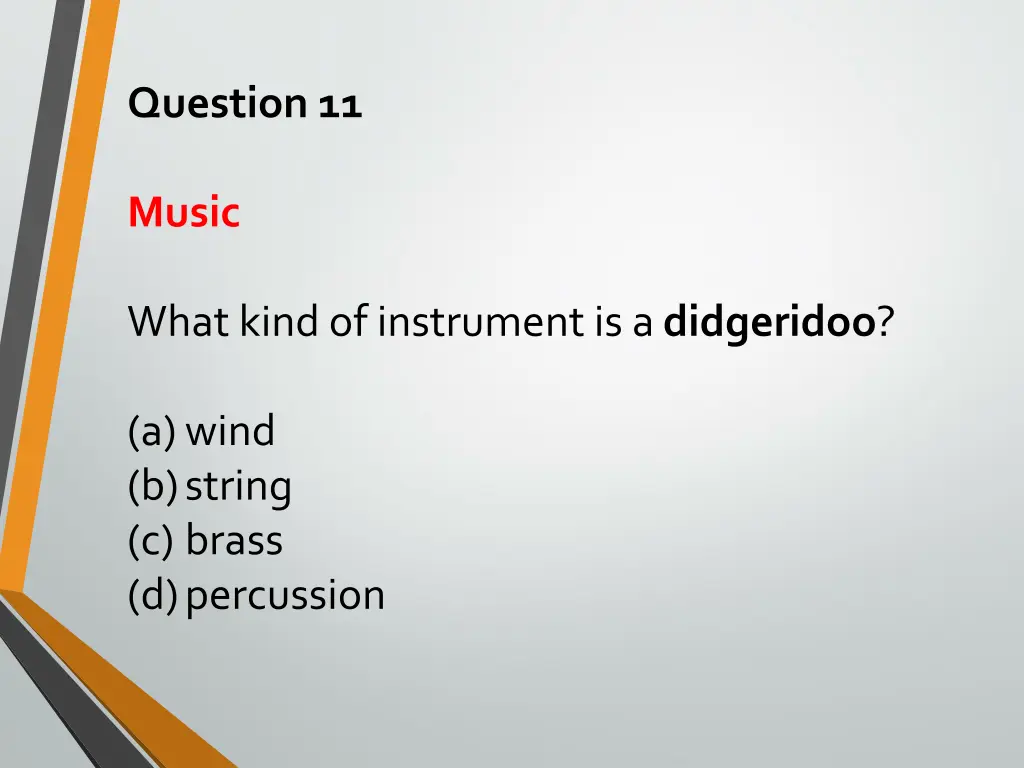 question 11