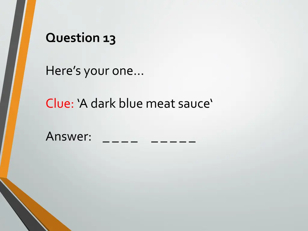 question 13