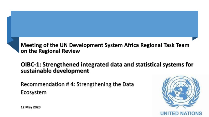 meeting of the un development system africa