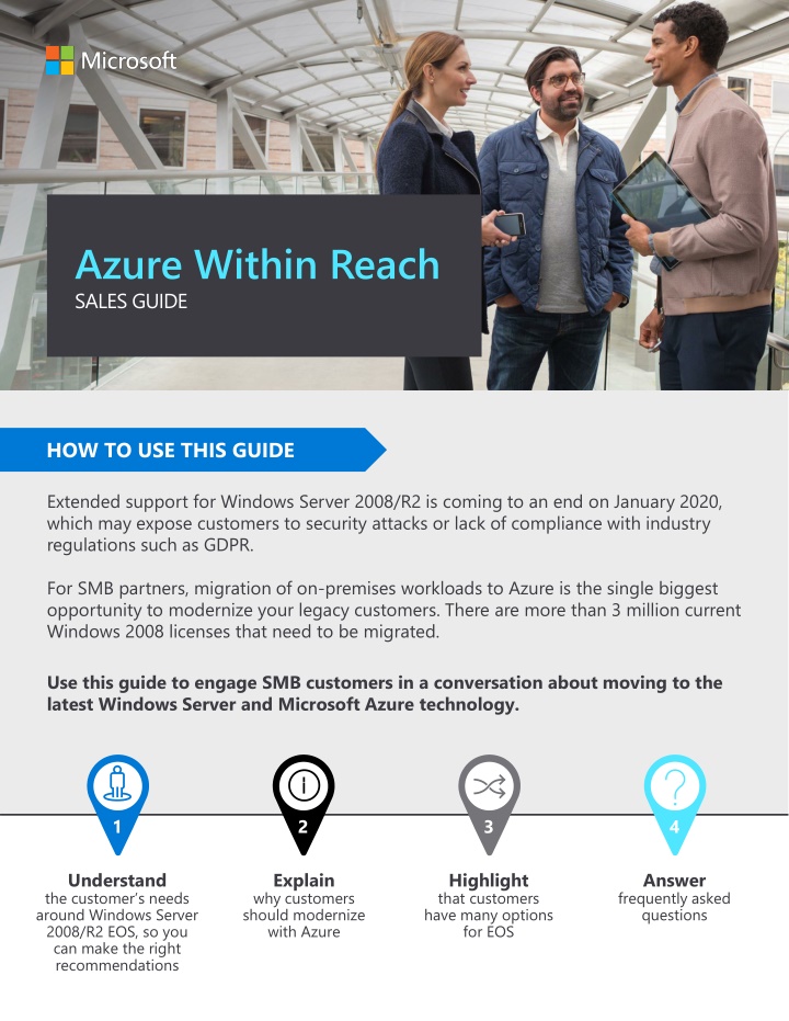 azure within reach sales guide