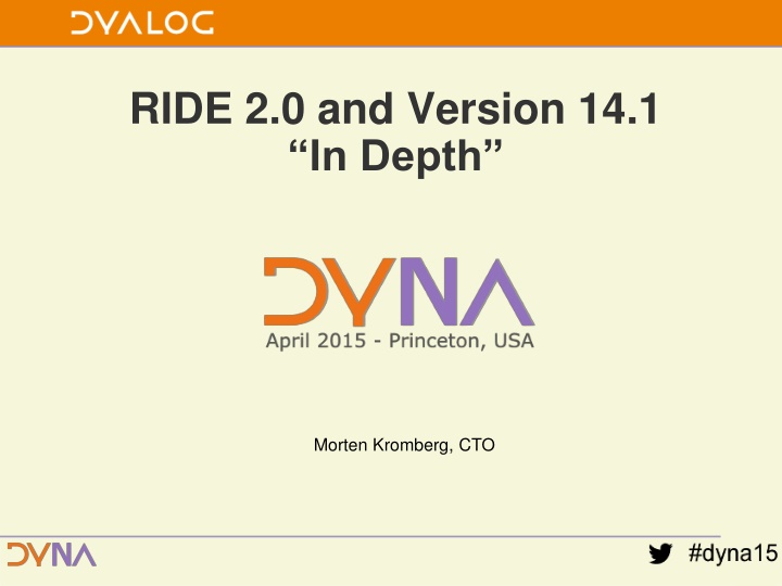 ride 2 0 and version 14 1 in depth