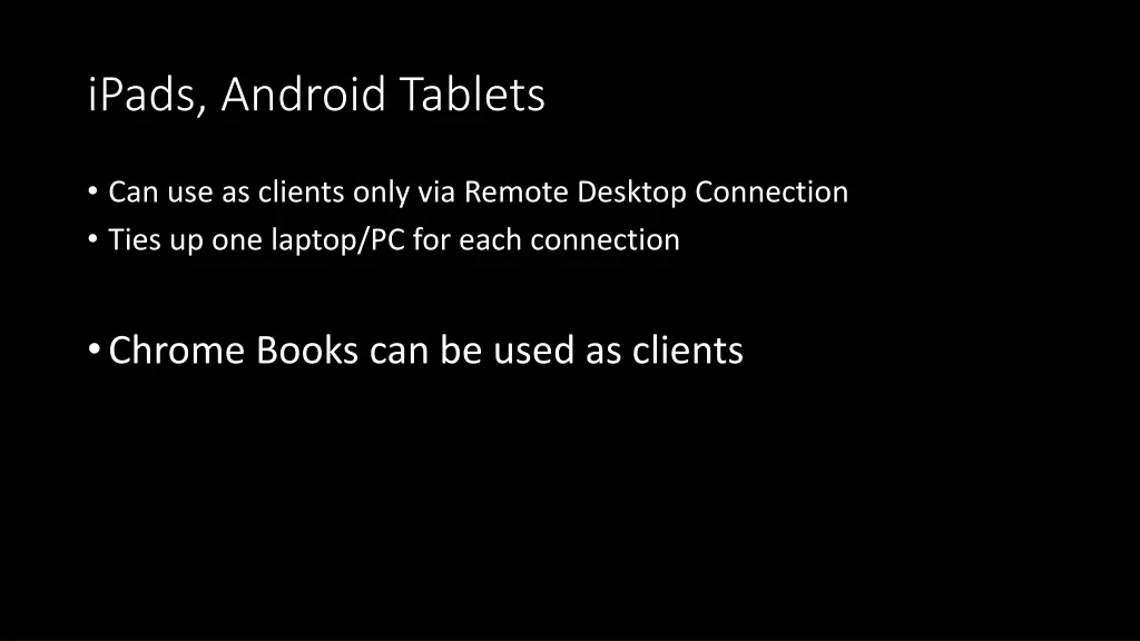 ipads android tablets