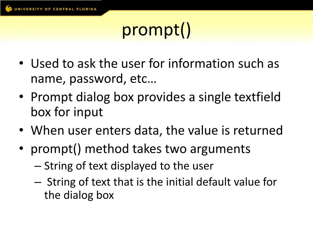 prompt