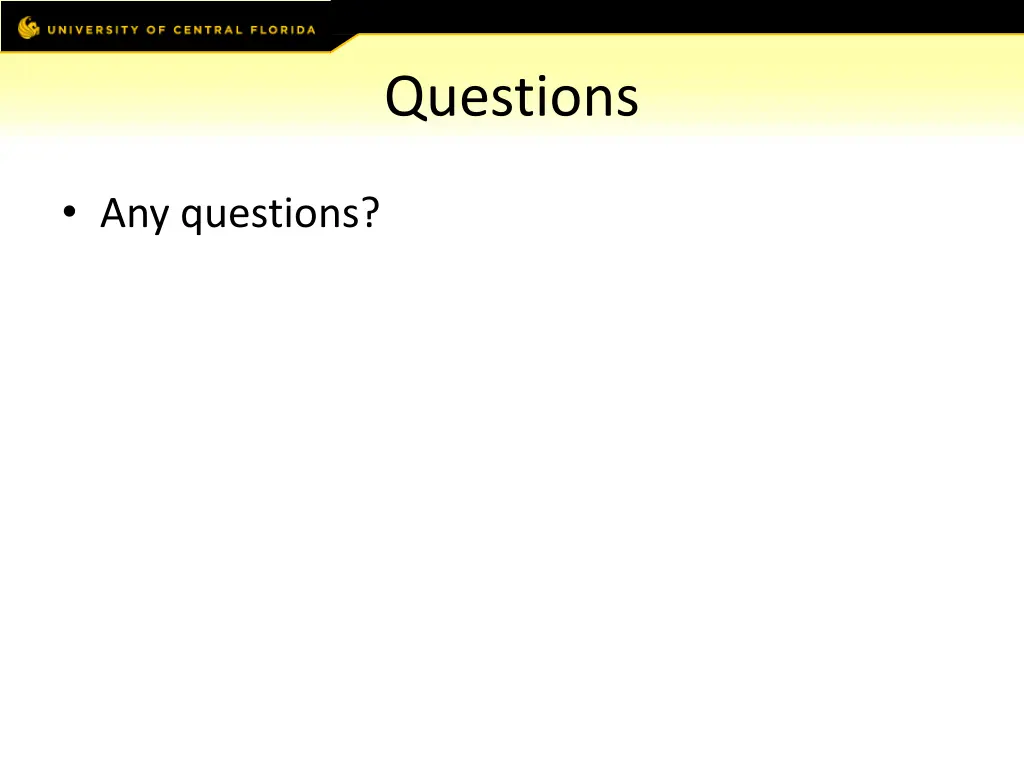 questions