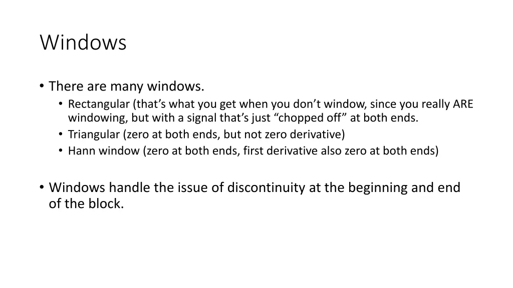 windows