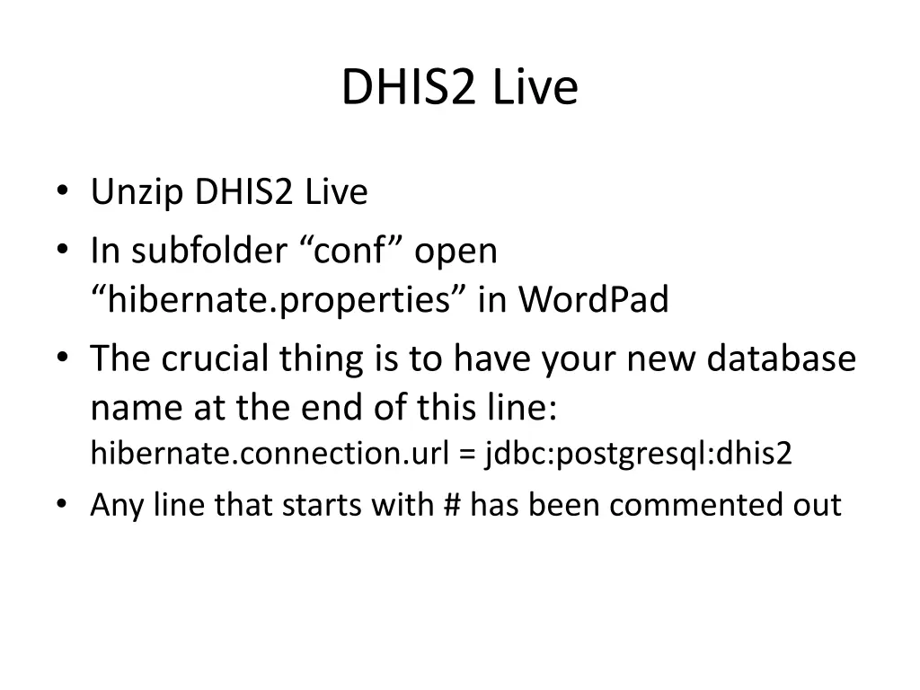 dhis2 live 1