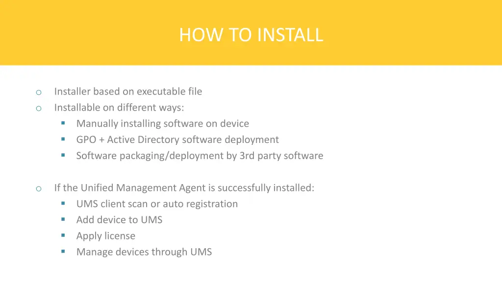 how to install