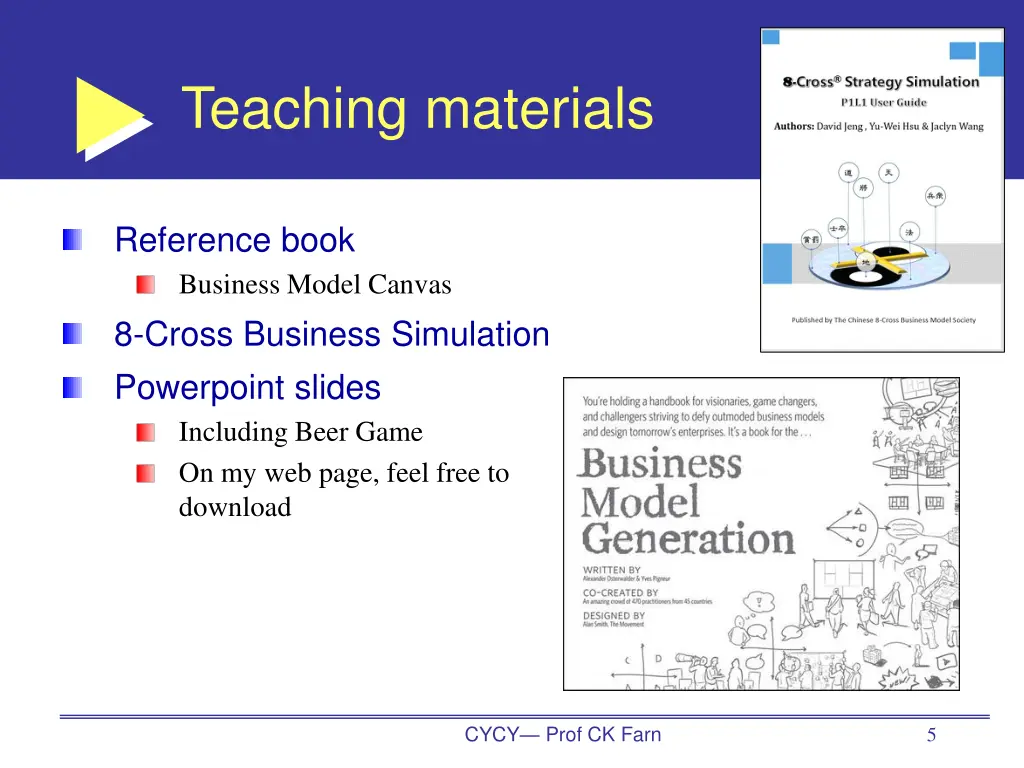 teaching materials