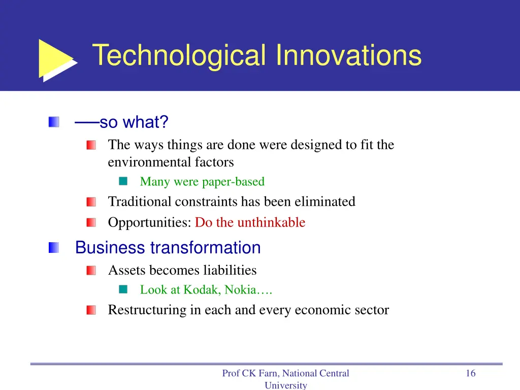 technological innovations 1