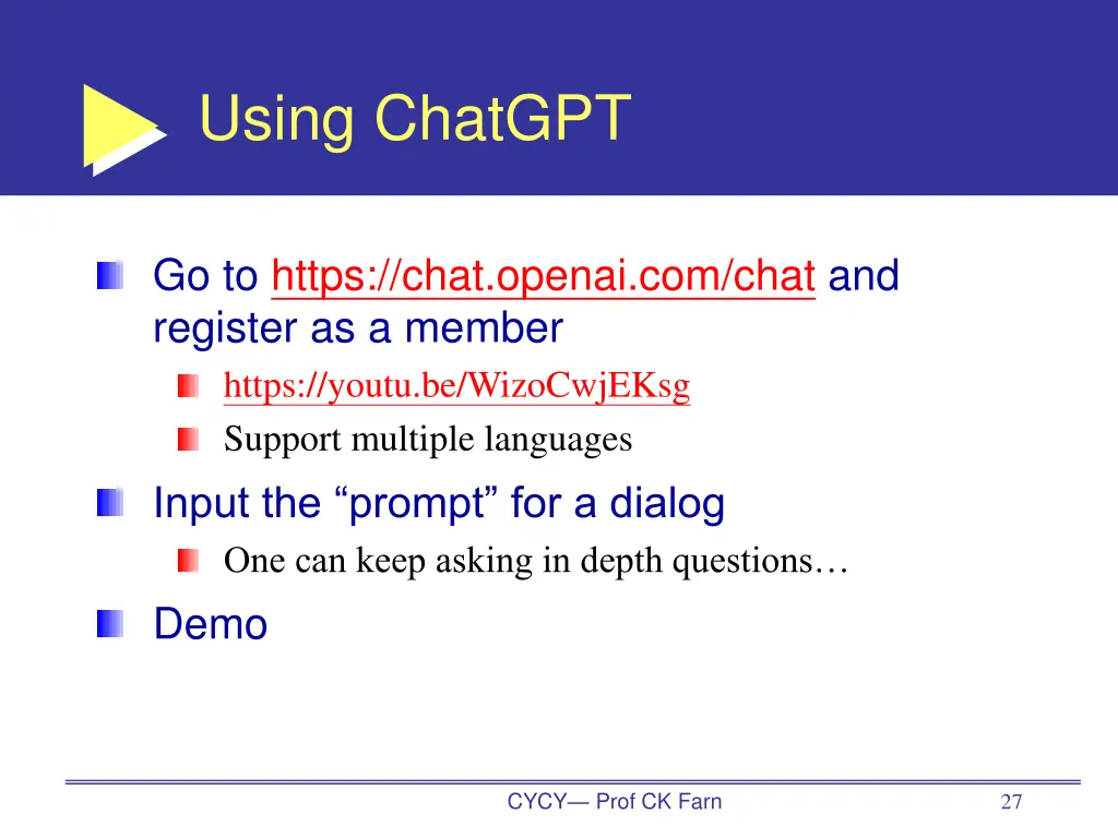 using chatgpt