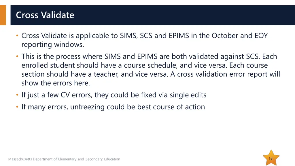 cross validate
