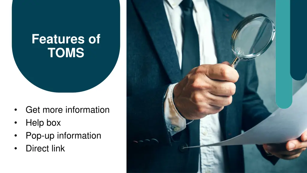 features of toms