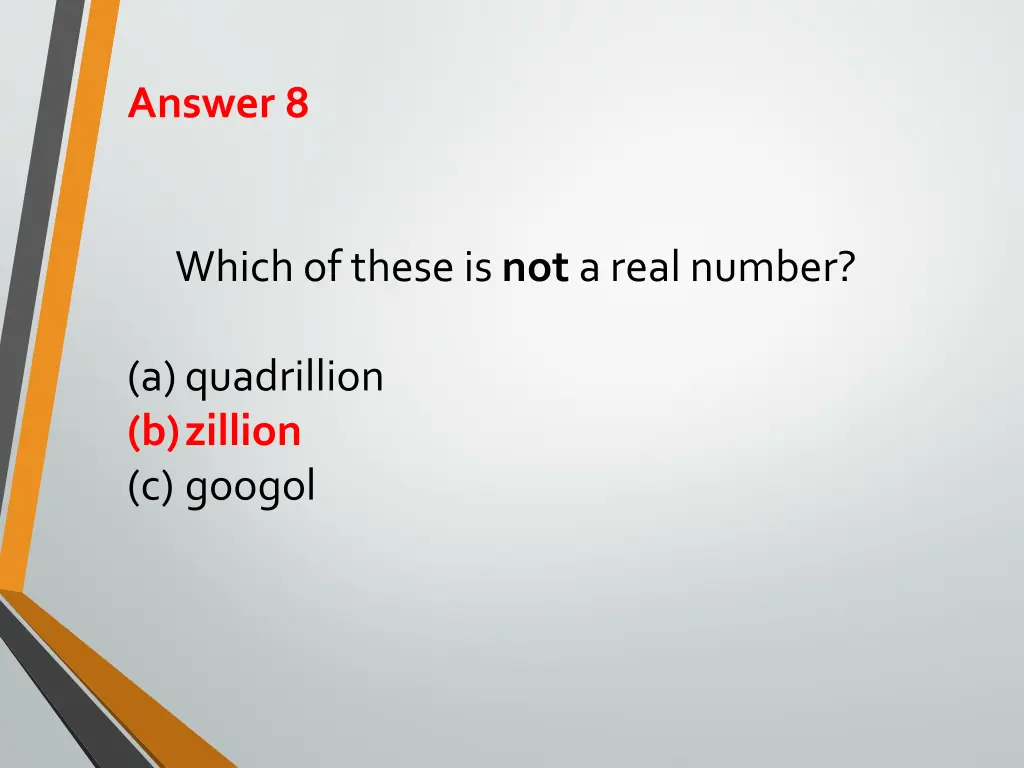 answer 8