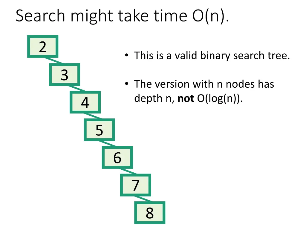 search might take time o n