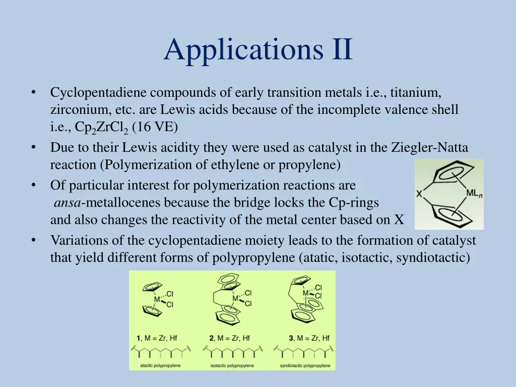 applications ii