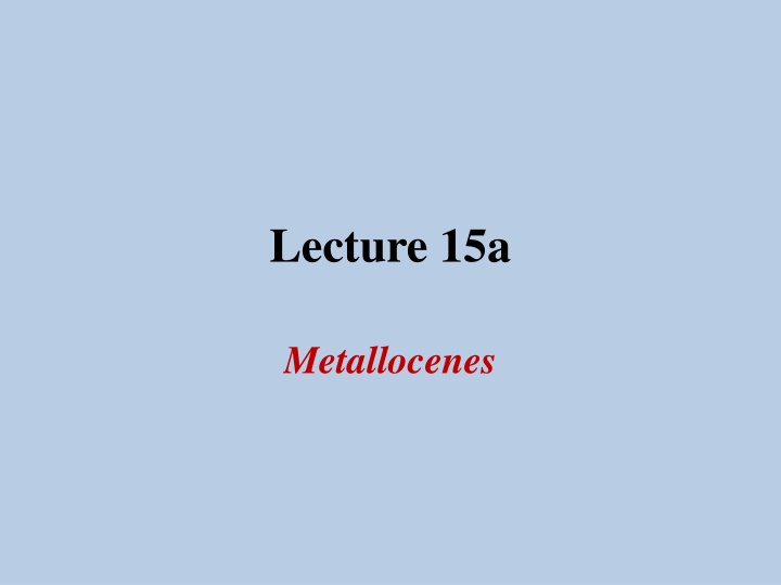 lecture 15a