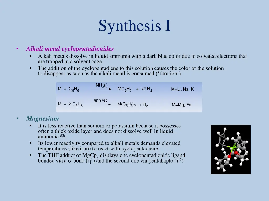 synthesis i