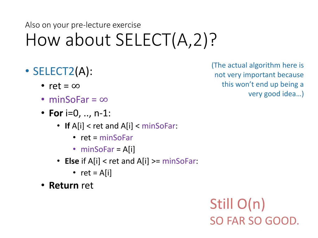 also on your pre lecture exercise how about