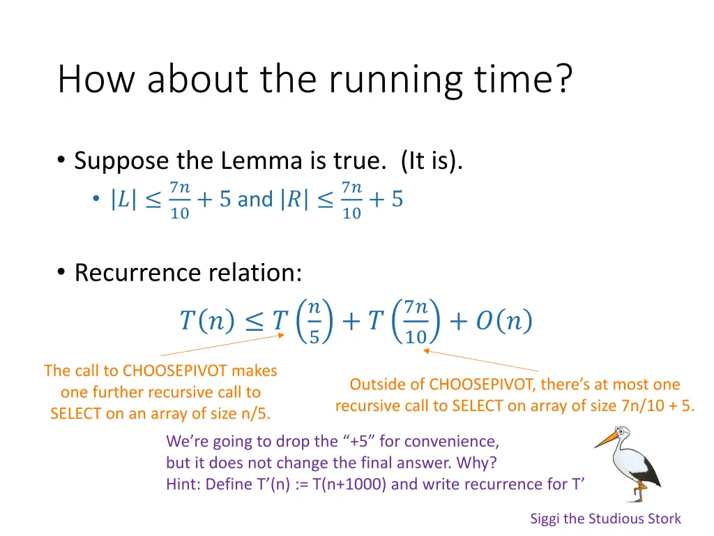 how about the running time 1