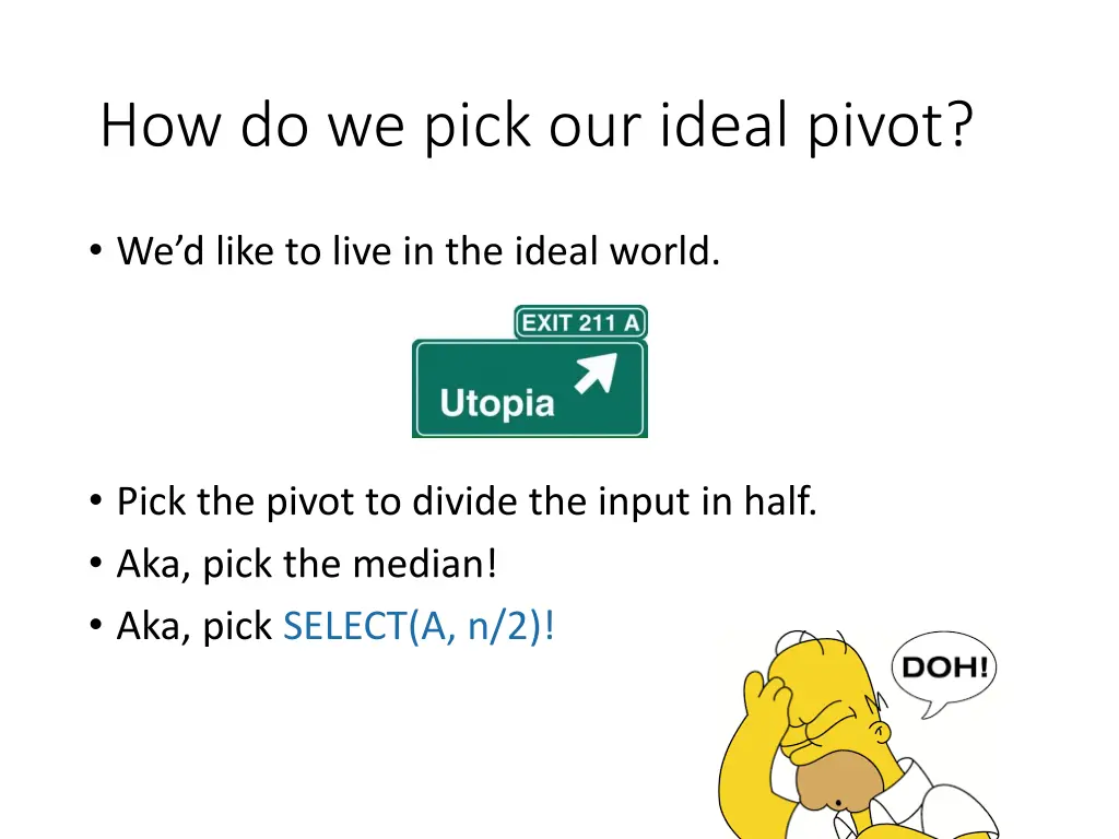 how do we pick our ideal pivot