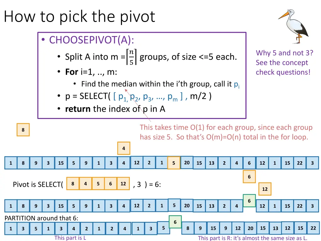 how to pick the pivot