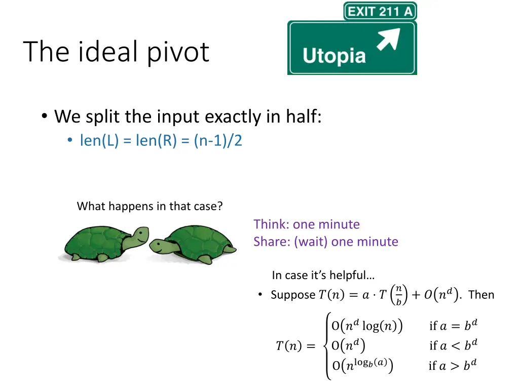 the ideal pivot