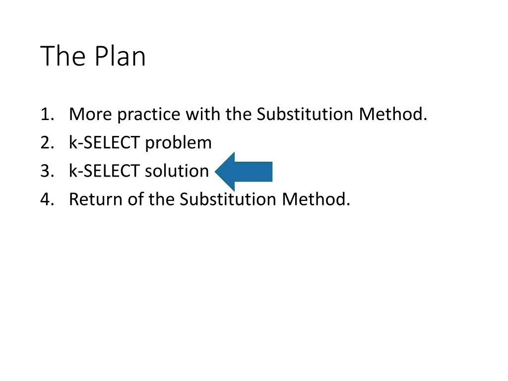 the plan 1